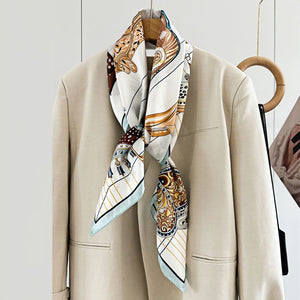 MaraSilk Pure Mulberry Silk Scarf - Square Twill MS303