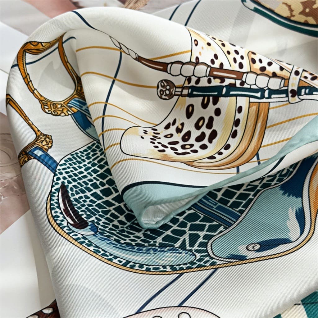 MaraSilk Pure Mulberry Silk Scarf - Square Twill MS303