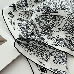 MaraSilk Pure Mulberry Silk Scarf - Square Twill MS304