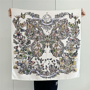 MaraSilk Pure Mulberry Silk Scarf - Square Twill MS304