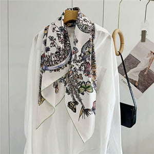 MaraSilk Pure Mulberry Silk Scarf - Square Twill MS304