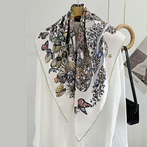 MaraSilk Pure Mulberry Silk Scarf - Square Twill MS304