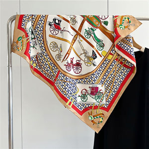 MaraSilk Pure Mulberry Silk Scarf - Square Twill MS304