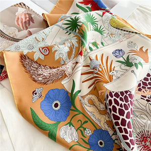 MaraSilk Pure Mulberry Silk Scarf - Square Twill MS304