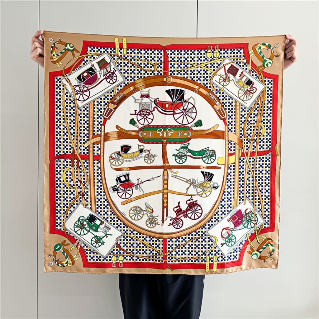 MaraSilk Pure Mulberry Silk Scarf - Square Twill MS304 34" x 34" MS30403