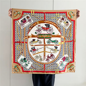 MaraSilk Pure Mulberry Silk Scarf - Square Twill MS304 34" x 34" MS30403