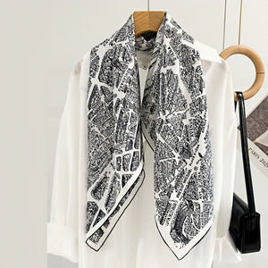 MaraSilk Pure Mulberry Silk Scarf - Square Twill MS304