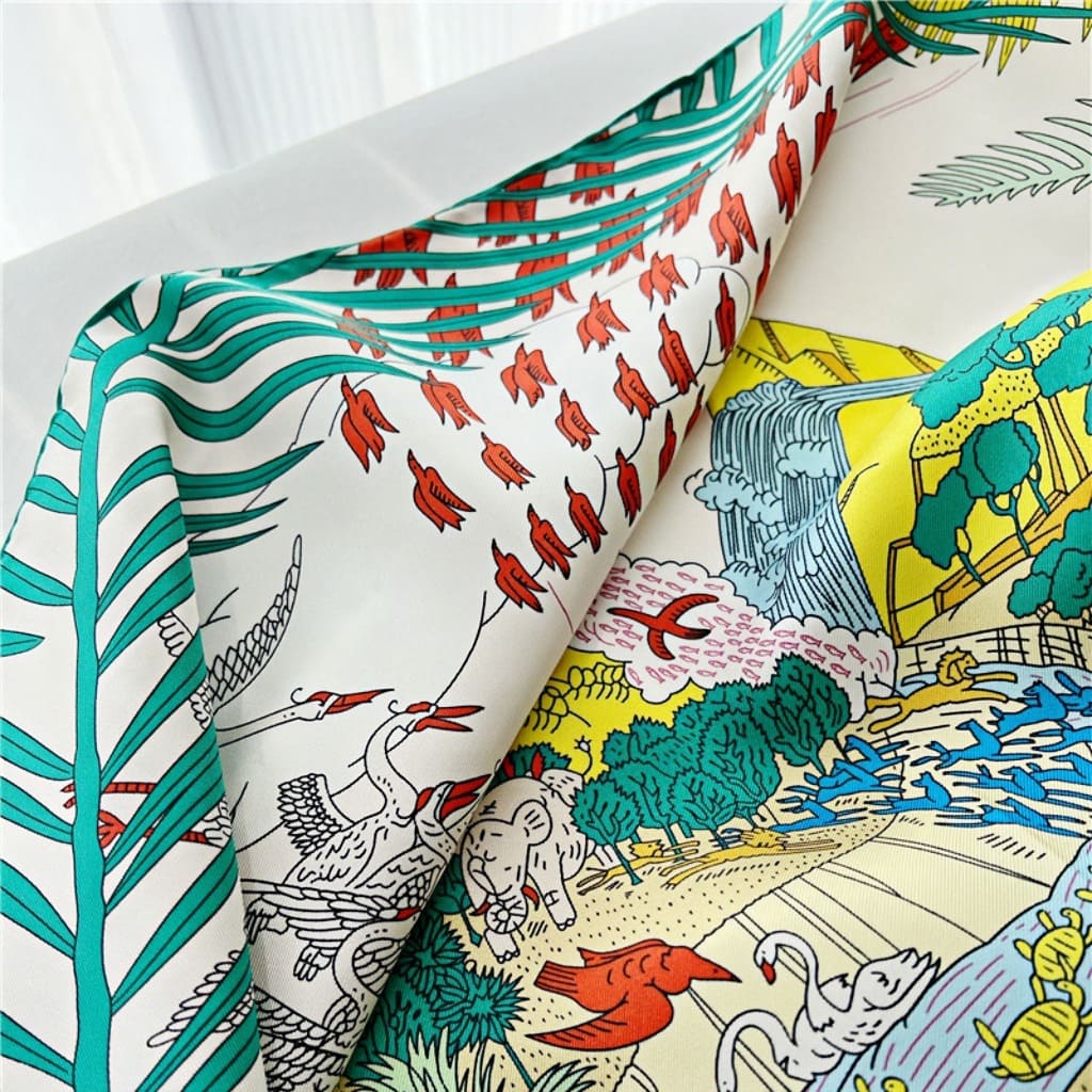 MaraSilk Pure Mulberry Silk Scarf - Square Twill MS305