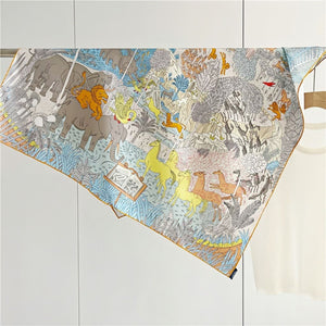 MaraSilk Pure Mulberry Silk Scarf - Square Twill MS305