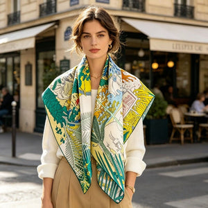MaraSilk Pure Mulberry Silk Scarf - Square Twill MS305