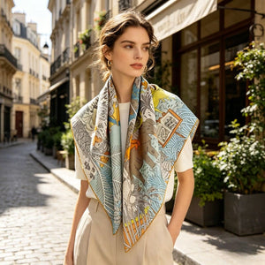 MaraSilk Pure Mulberry Silk Scarf - Square Twill MS305