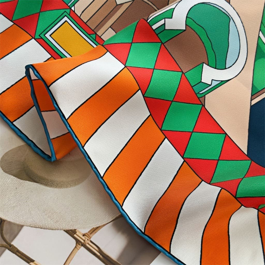 MaraSilk Pure Mulberry Silk Scarf - Square Twill MS306