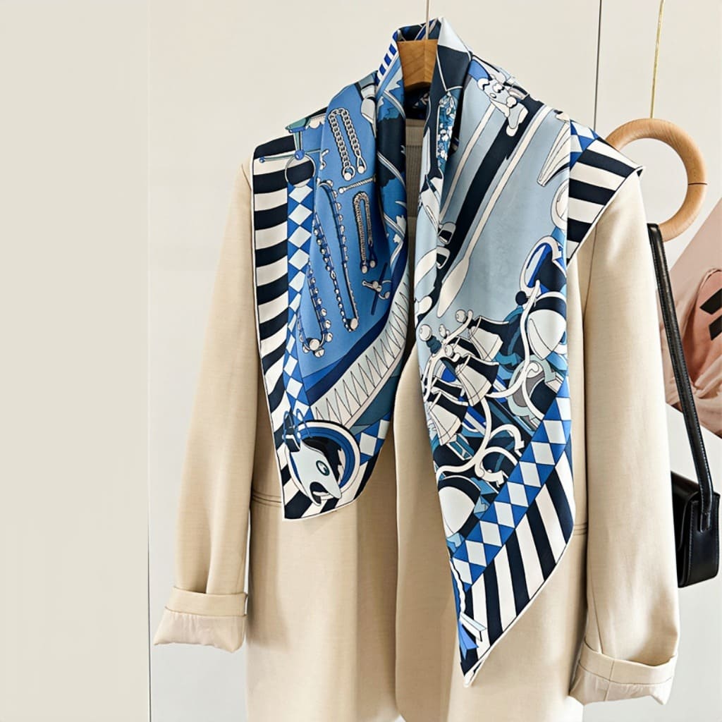 MaraSilk Pure Mulberry Silk Scarf - Square Twill MS306