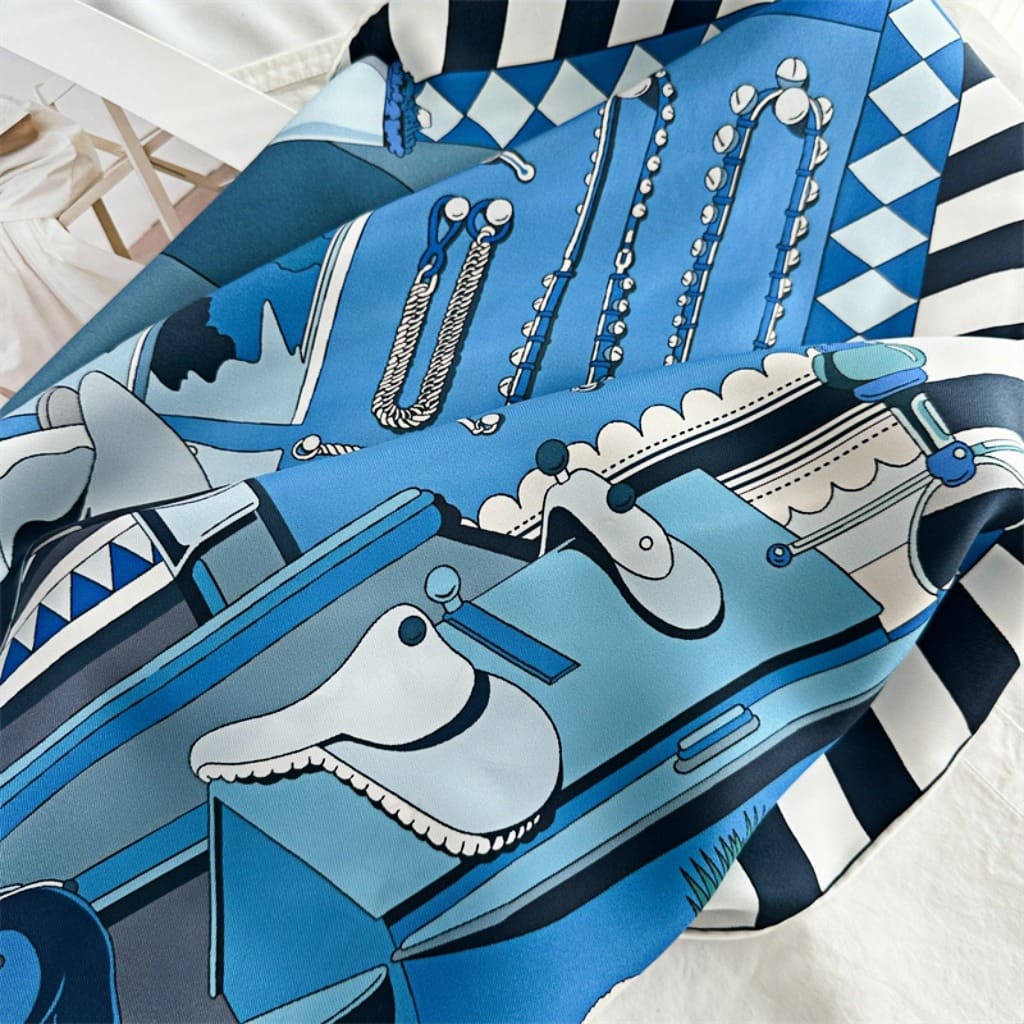 MaraSilk Pure Mulberry Silk Scarf - Square Twill MS306