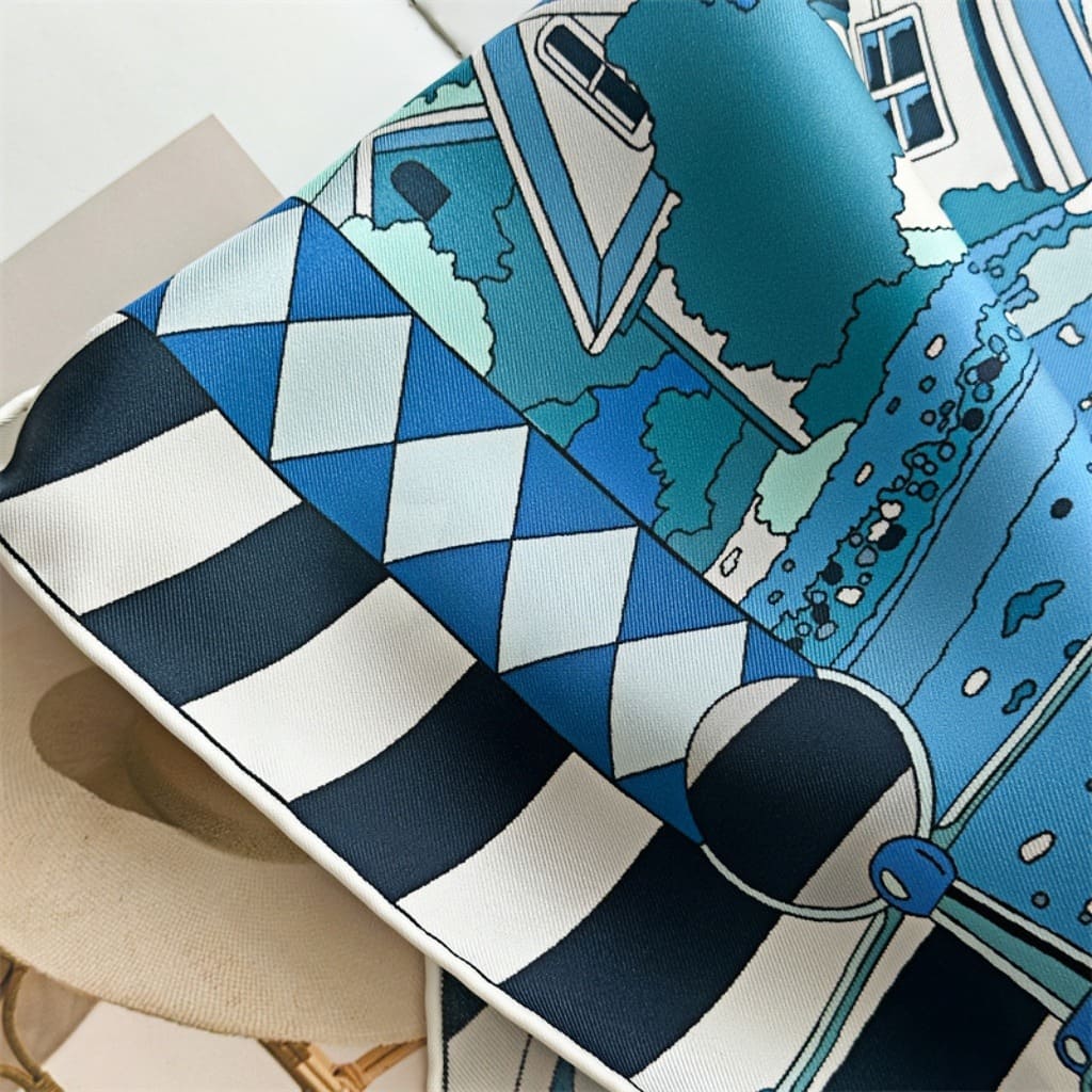 MaraSilk Pure Mulberry Silk Scarf - Square Twill MS306