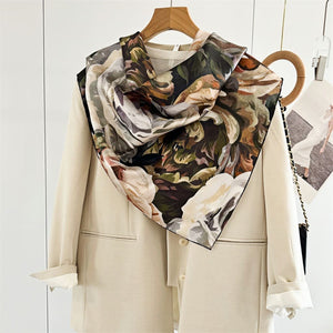 MaraSilk Pure Mulberry Silk Scarf - Square Twill MS307