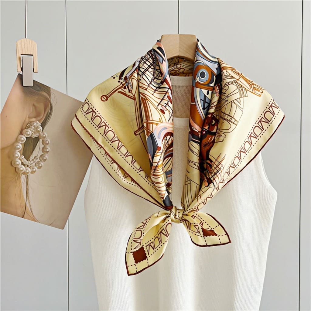 MaraSilk Pure Mulberry Silk Scarf - Square Twill MS308