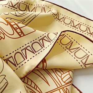 MaraSilk Pure Mulberry Silk Scarf - Square Twill MS308