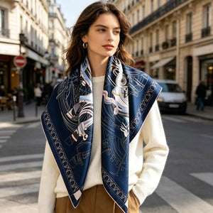 MaraSilk Pure Mulberry Silk Scarf - Square Twill MS308