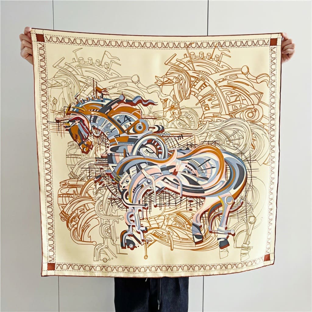 MaraSilk Pure Mulberry Silk Scarf - Square Twill MS308 34" x 34" MS30802