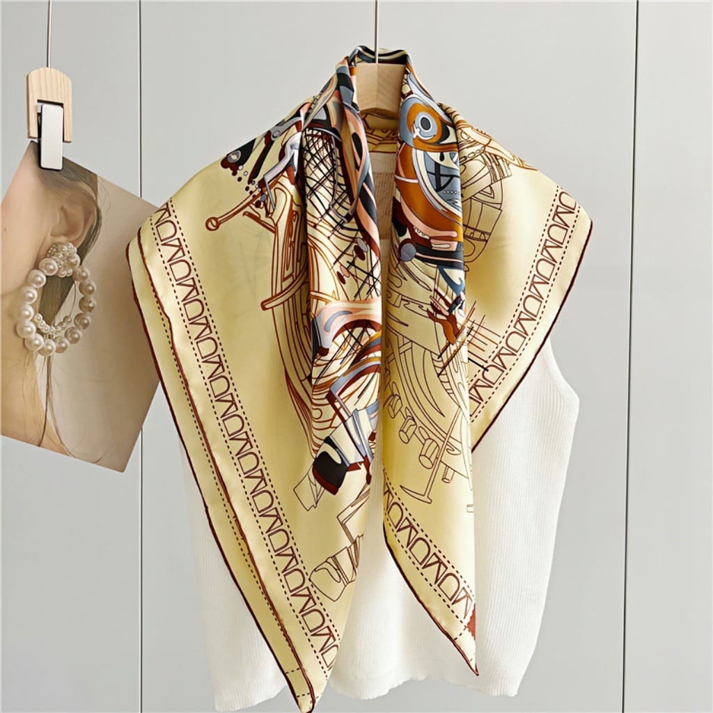 MaraSilk Pure Mulberry Silk Scarf - Square Twill MS308