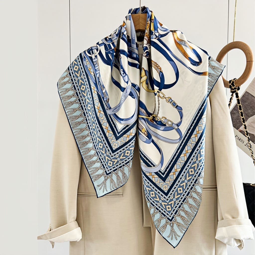 MaraSilk Pure Mulberry Silk Scarf - Square Twill MS310