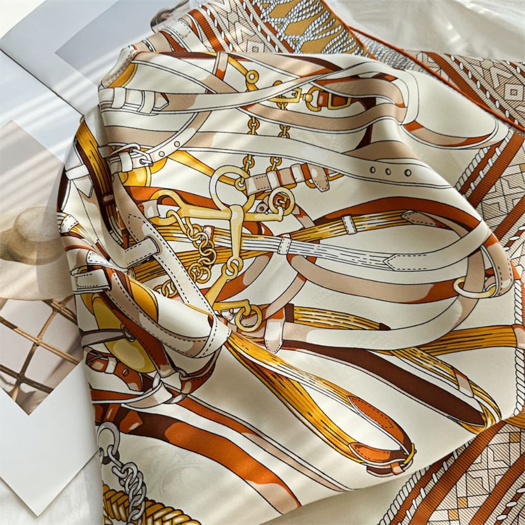 MaraSilk Pure Mulberry Silk Scarf - Square Twill MS310