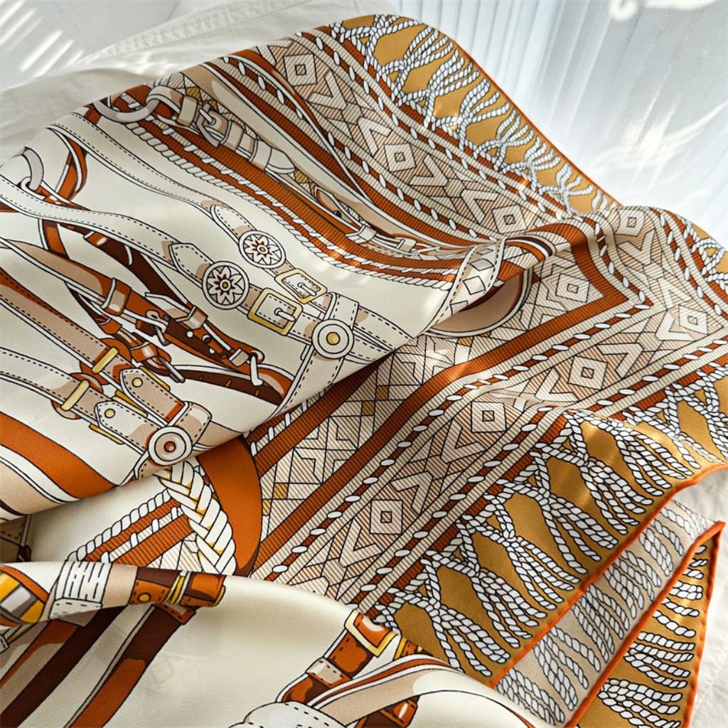 MaraSilk Pure Mulberry Silk Scarf - Square Twill MS310