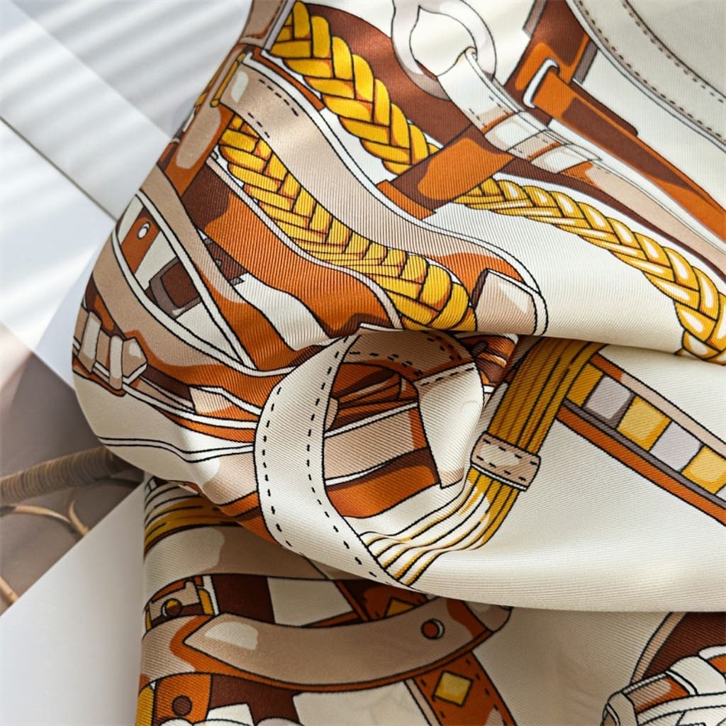 MaraSilk Pure Mulberry Silk Scarf - Square Twill MS310