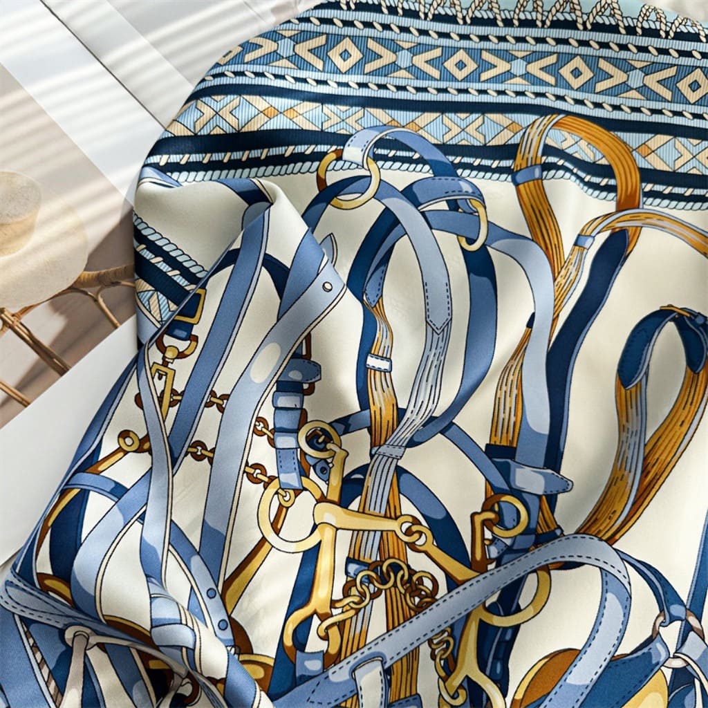 MaraSilk Pure Mulberry Silk Scarf - Square Twill MS310