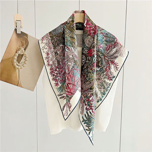 MaraSilk Pure Mulberry Silk Scarf - Square Twill MS311