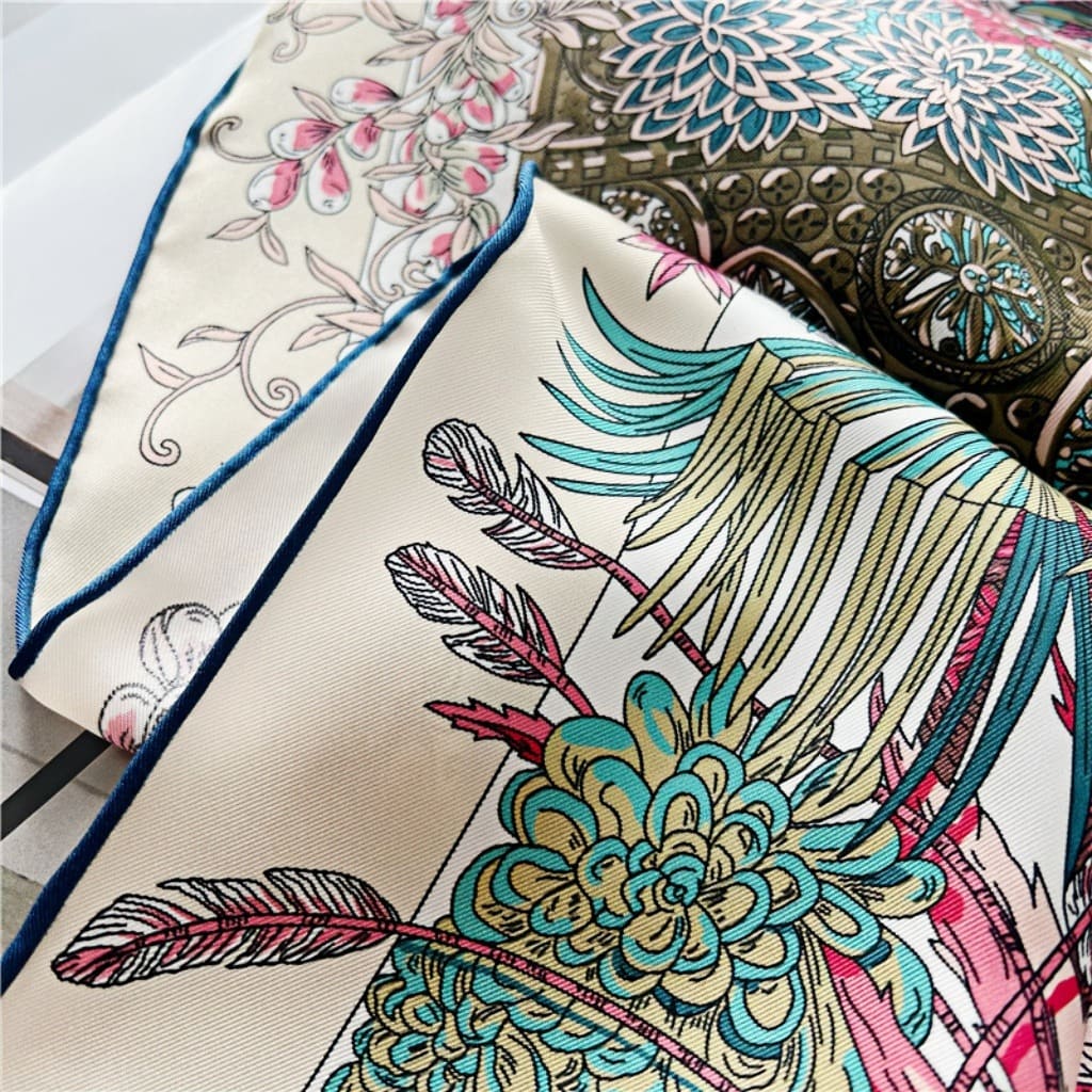 MaraSilk Pure Mulberry Silk Scarf - Square Twill MS311