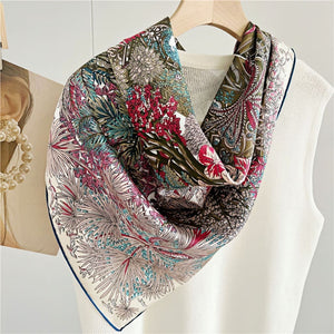 MaraSilk Pure Mulberry Silk Scarf - Square Twill MS311