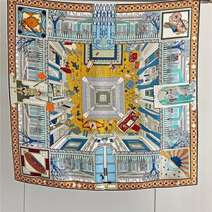 MaraSilk Pure Mulberry Silk Scarf - Square Twill MS313 34" x 34" MS31301