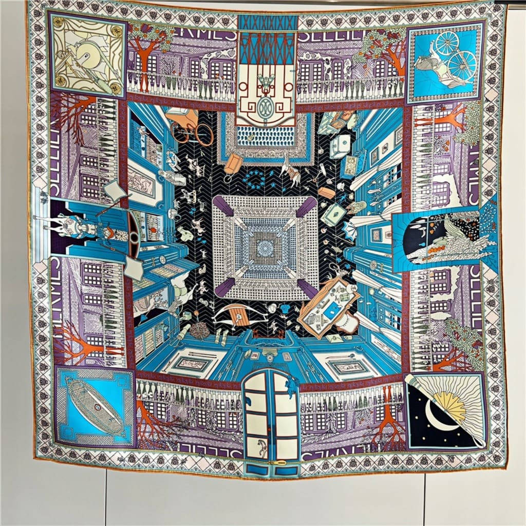 MaraSilk Pure Mulberry Silk Scarf - Square Twill MS313 34" x 34" MS31302