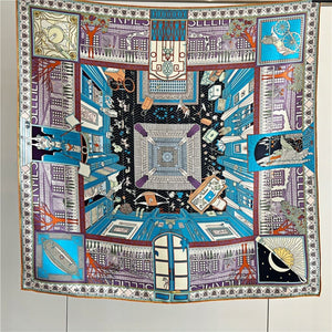 MaraSilk Pure Mulberry Silk Scarf - Square Twill MS313 34" x 34" MS31302