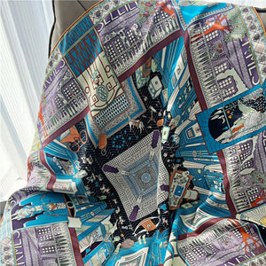 MaraSilk Pure Mulberry Silk Scarf - Square Twill MS313