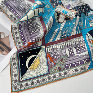 MaraSilk Pure Mulberry Silk Scarf - Square Twill MS313