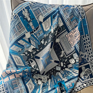 MaraSilk Pure Mulberry Silk Scarf - Square Twill MS313