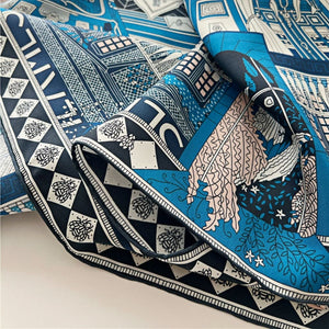 MaraSilk Pure Mulberry Silk Scarf - Square Twill MS313