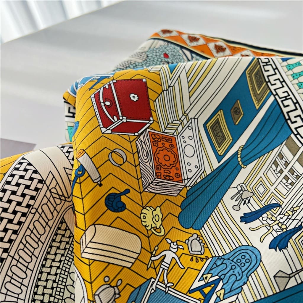 MaraSilk Pure Mulberry Silk Scarf - Square Twill MS313