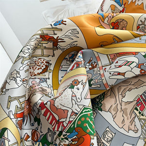 MaraSilk Pure Mulberry Silk Scarf - Square Twill MS314