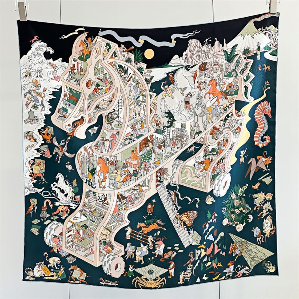 MaraSilk Pure Mulberry Silk Scarf - Square Twill MS314 34" x 34" MS31402