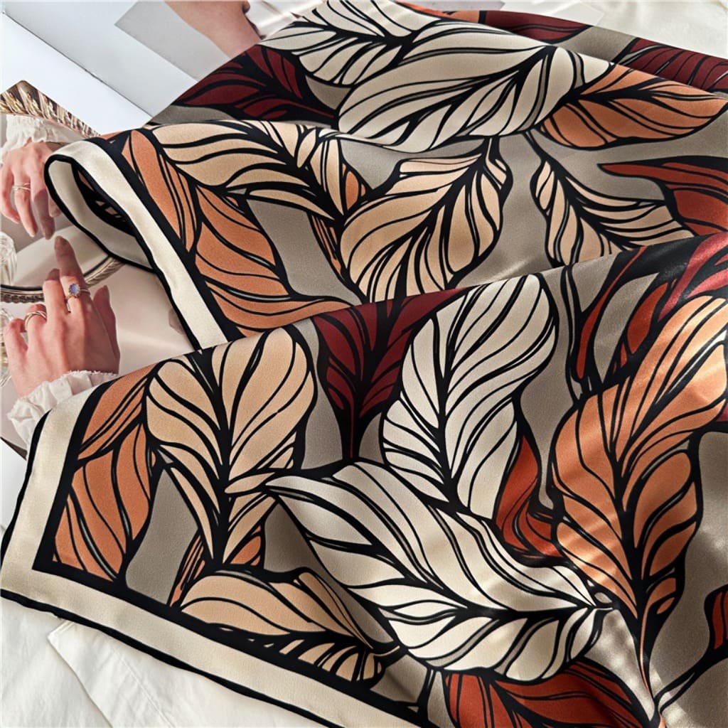 MaraSilk Pure Mulberry Silk Scarf - Square Twill MS315