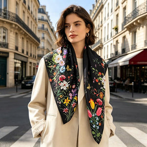 MaraSilk Pure Mulberry Silk Scarf - Square Twill MS316