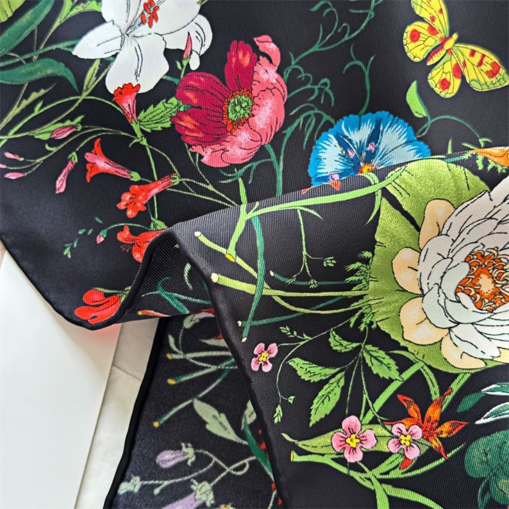 MaraSilk Pure Mulberry Silk Scarf - Square Twill MS316