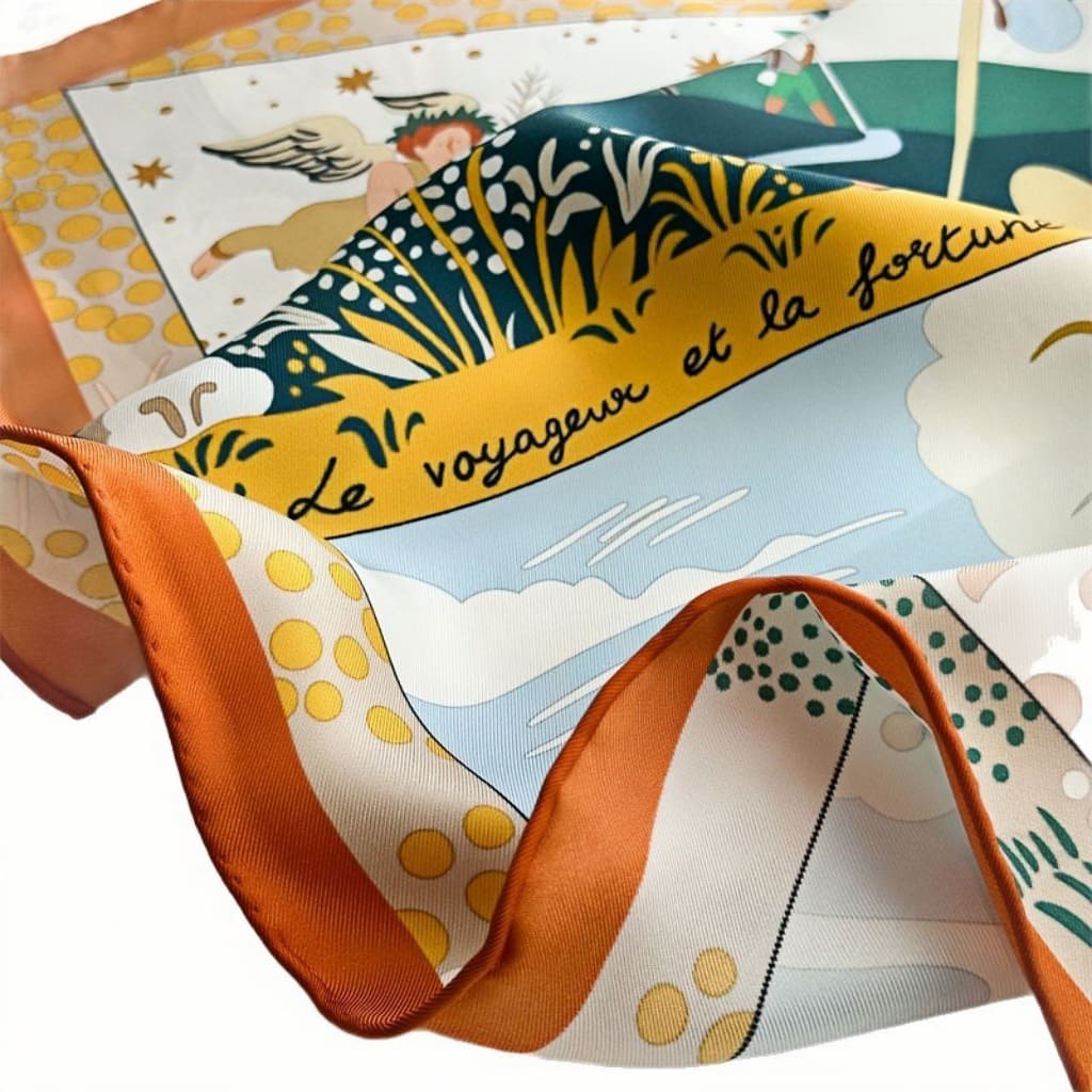 MaraSilk Pure Mulberry Silk Scarf - Square Twill MS317