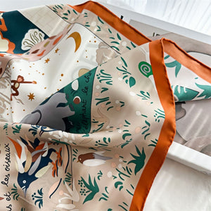 MaraSilk Pure Mulberry Silk Scarf - Square Twill MS317