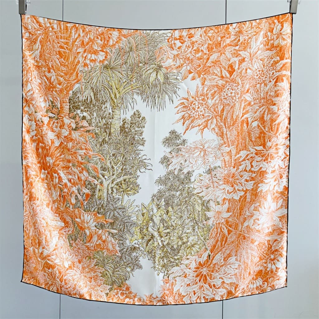 MaraSilk Pure Mulberry Silk Scarf - Square Twill MS318 34" x 34" MS31802