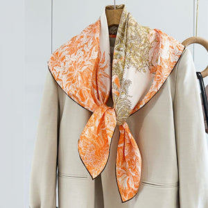 MaraSilk Pure Mulberry Silk Scarf - Square Twill MS318